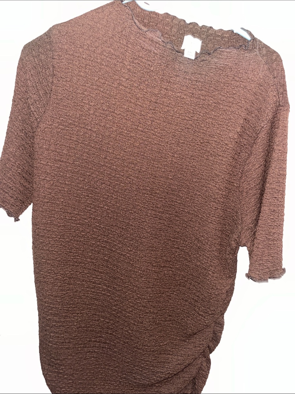 BROWN “A NEW DAY” XXL BLOUSE